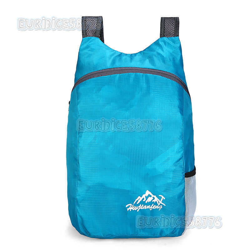 Backpack Foldable Travel Outdoor Bag Sports Student Large Capacity Men and Women Ultralight Portable Waterproof Schoolbag H250906