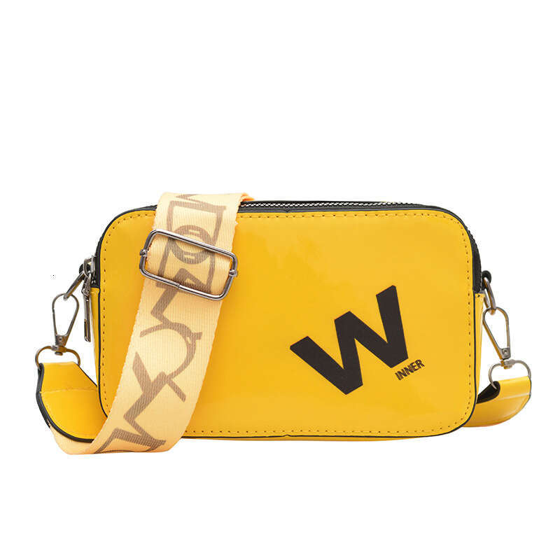 Letter Niche Single Shoulder 2025 New Fashion Versatile Small Square Korean Style Trendy Crossbody Camera Bag for Women