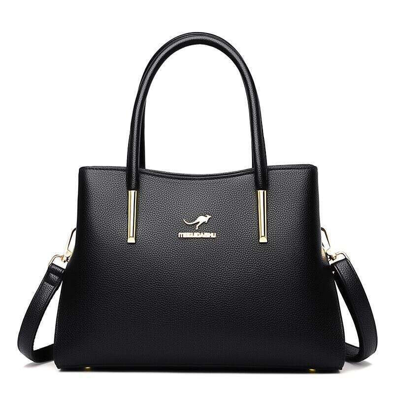 Soft Leather Handbag Women, New High-end Stylish Casual Bag, Large Capacity Shoulder and Crossbody Bag for Women