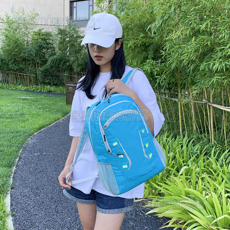 New Outdoor Sports Folding Backpack Skin Bag Light and Easy to Carry Large Capacity Backpack H250906