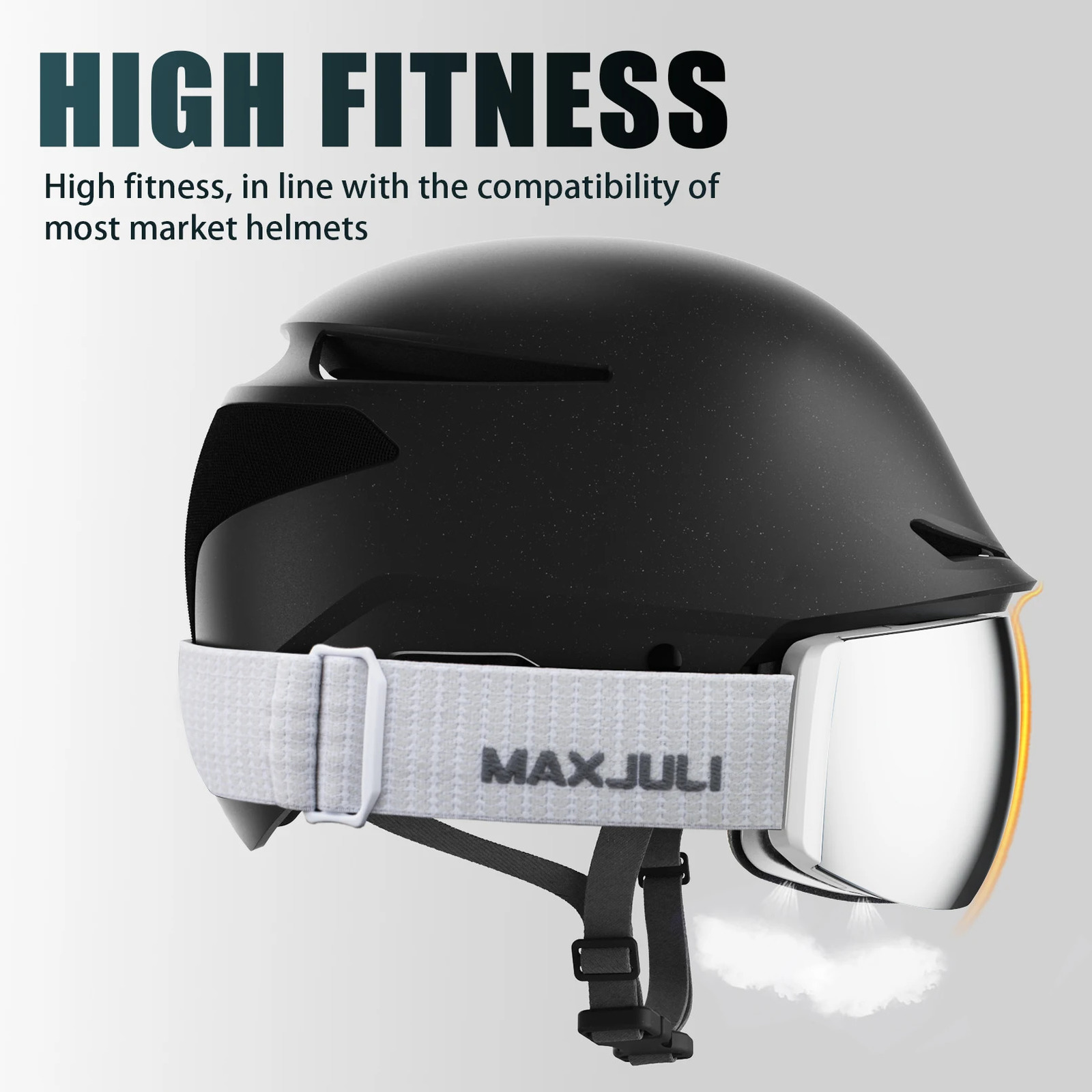 JULI Professional Magnetic Ski Goggles Double Layers Lens Antifog UV400 Big Mask Glasses Snowboard For Men Women 250906