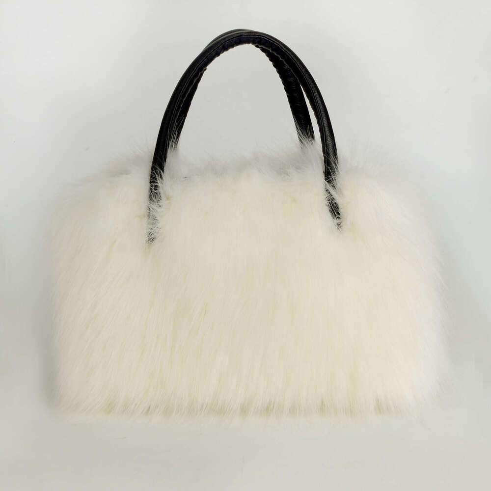 Imitation Raccoon Women's Shoulder Trendy Fashion Versatile Fur Bag