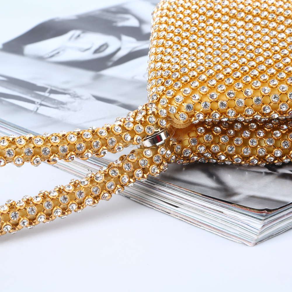 New Water leisure Diamond Evening Bag Luxury Bag Cross border Handmade Mine Evening Bag Handbag Designer Bag Shoulder Bag