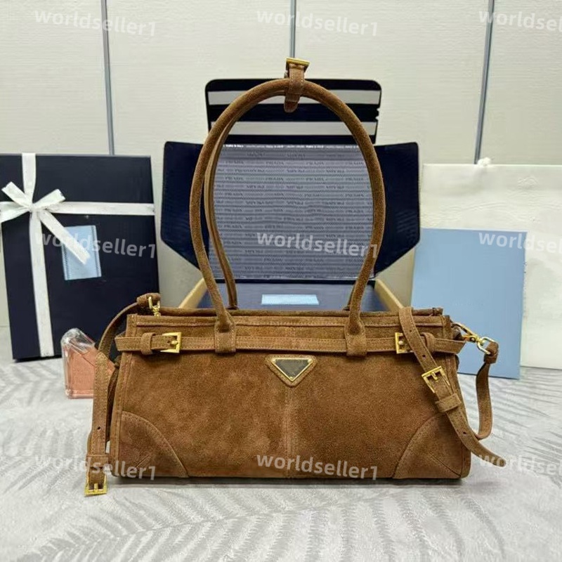 Top Suede brown Bags desinger softlux bag tote shoulder bag luxury women handbag large capacity adjustable strap vintage crossbody bag classic LUX bag