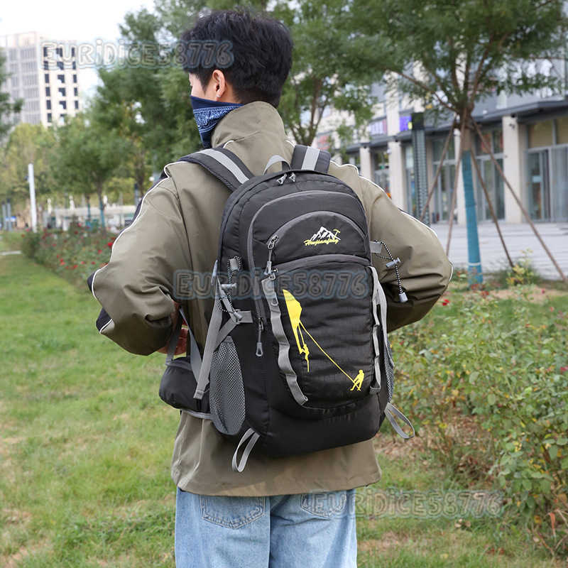 Outdoor Hiking Bag Lightweight Waterproof Unisex Longdistance Travel Backpack Cycling Hydration Backpack H250906