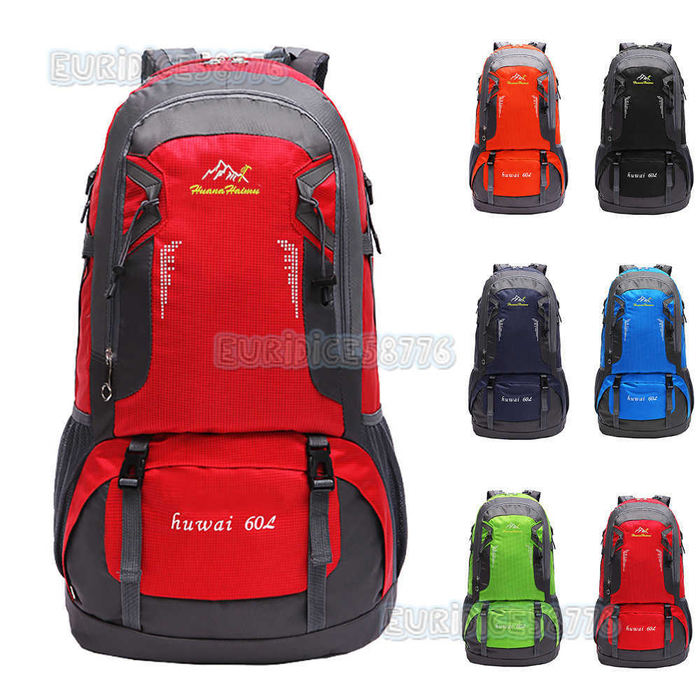 Mountaineering Bag Large Capacity Travel Bag Couples 60l Leisure Bag Outdoor Backpack H250906