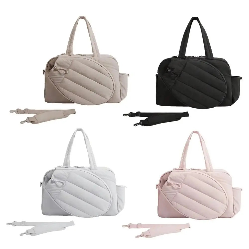 Super Large Capacity Tennis Racket Bag Adjustable Waterproof Backpack Soft Shoulder Strap Beauty Sports Fitness Women 250906