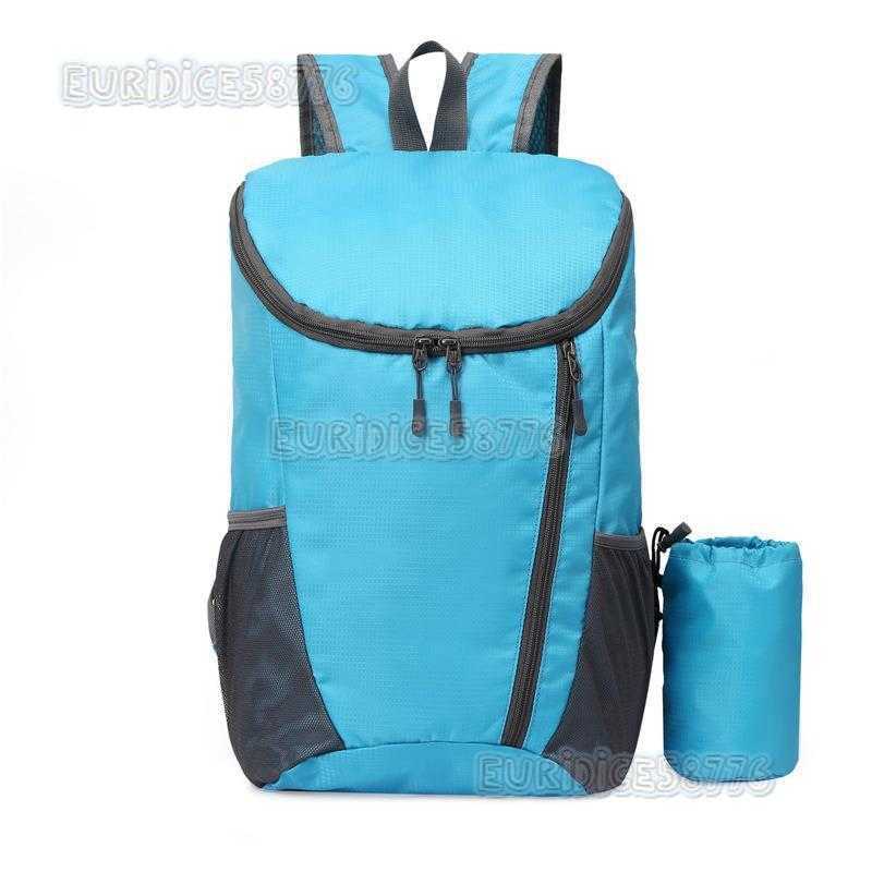 Outdoor Large Capacity Foldable Bag Lightweight Waterproof Backpack Sports Backpack H250906