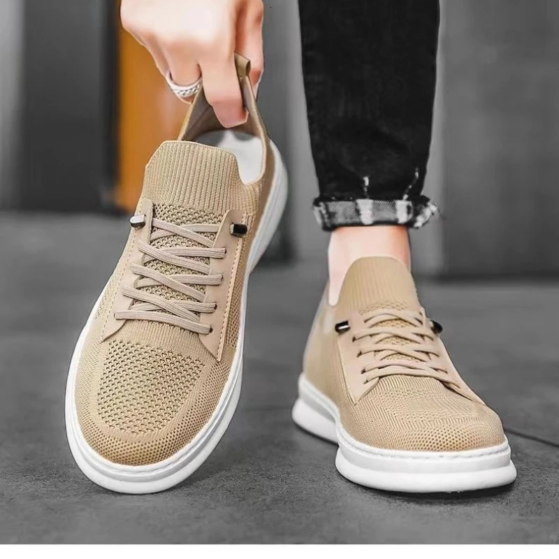 Mens Breathable Casual Shoes Lightweight Outdoor Sports Shoes Comfortable and Healthy Walking and Running Mens Shoes 250906