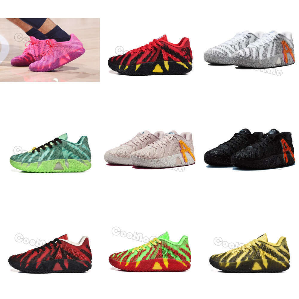 Hot Ja 3 Volume Hyper Pink Grade school Basketball Shoes for sale ja 2 kids men woman top quality Sport Shoe Trainner Sneakers US5-US12
