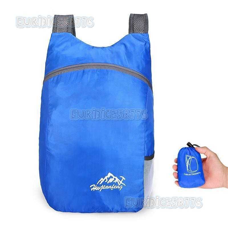 Outdoor Lightweight Sports Bag Waterproof Backpack Wearresistant Travel Bag Foldable Backpack Small Backpack Storage Small Bag H250906