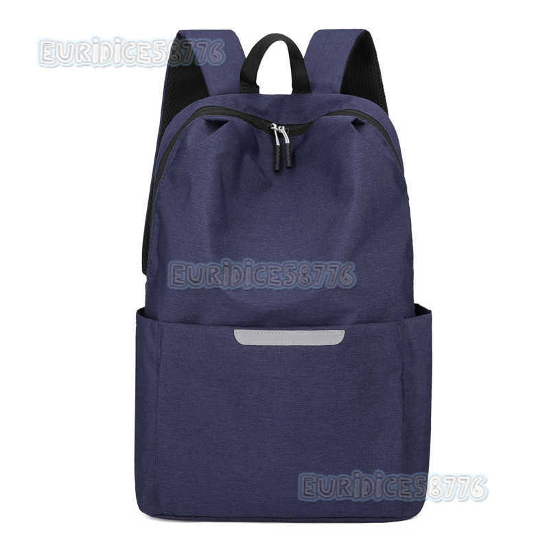 2022 New Reflective Backpack Lightweight Student Bag Large Capacity Mens and Womens Outdoor Backpack Printable H250906