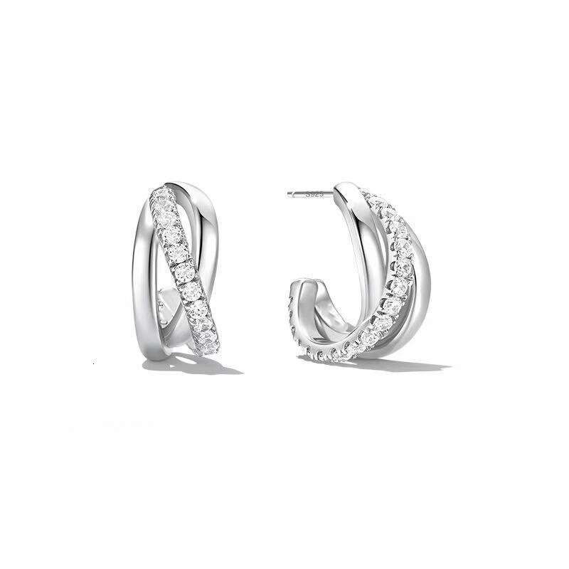 Gold earrings - Unique design, luxurious style, high-end ear studs, elegant ear ring accessories