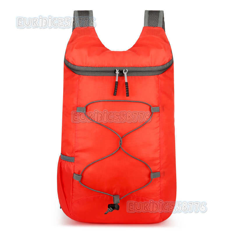 Skin Bag Travel Backpack Mens and Womens Ultra Light Sports Bag Portable Outside the Household Foldable Backpack Printed H250906