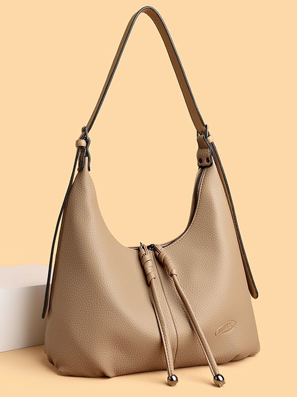 2025 New Fashionable Casual Tote Bag Shoulder Bag Fashionable Versatile Bag Western Commuter Underarm Bag