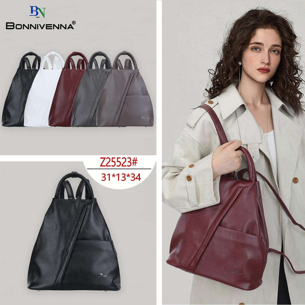 Textured Mom Backpack for Women, Simple Commuter Versatile Shoulder Bag, Large Capacity