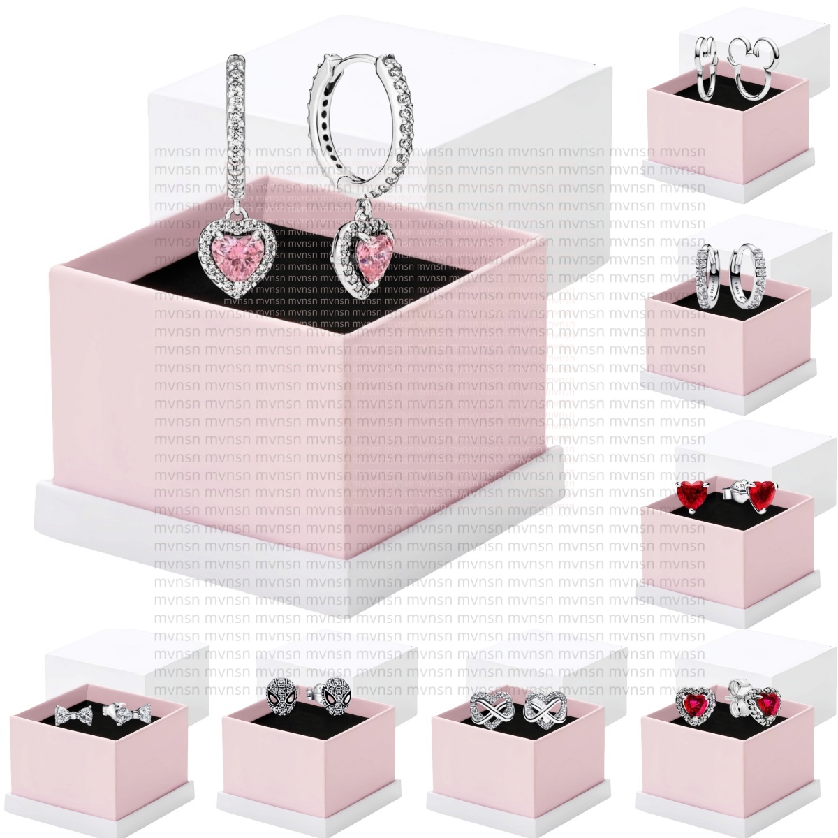 Designer heart Earrings for Women 925 Silver stud Elevated Heart Stud Earrings Ear studs Diamond Gold Earrings Wedding party luxury Jewelry Gift Engagement Gifts