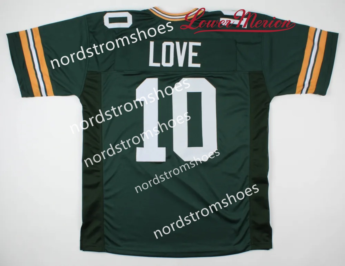 sportsteamsjerseys jerseys store 10 Love Custom Football Jersey Willis Brooks Jacobs Doubs Heath Melton Jerseys Any Name Number