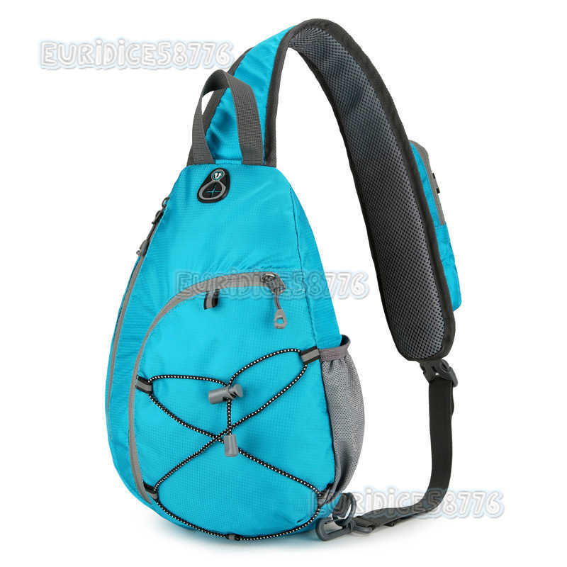 Large Capacity Hiking Bag Portable Hiking Leisure Crossbody Chest Bag Single Shoulder Backpack Sports Waist Bag H250906
