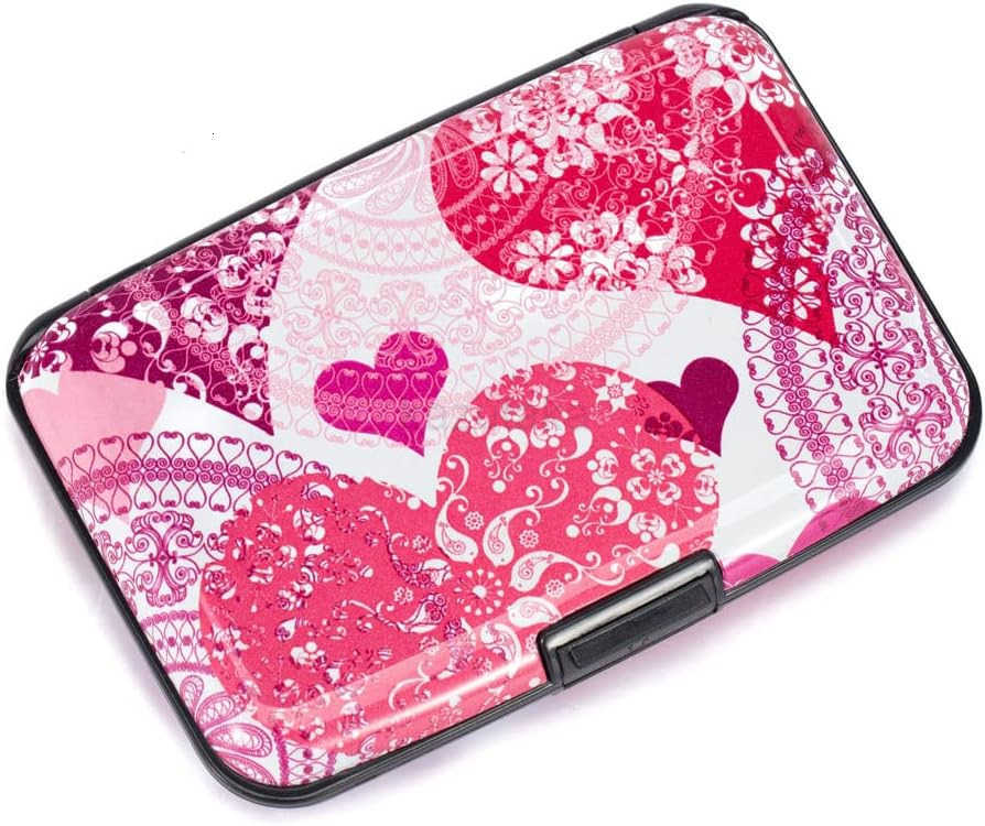 Mini RFID Aluminum Wallet CARDs Holder Business Card Case Metal ID Case for Men WomenFly Butterfly Z250906