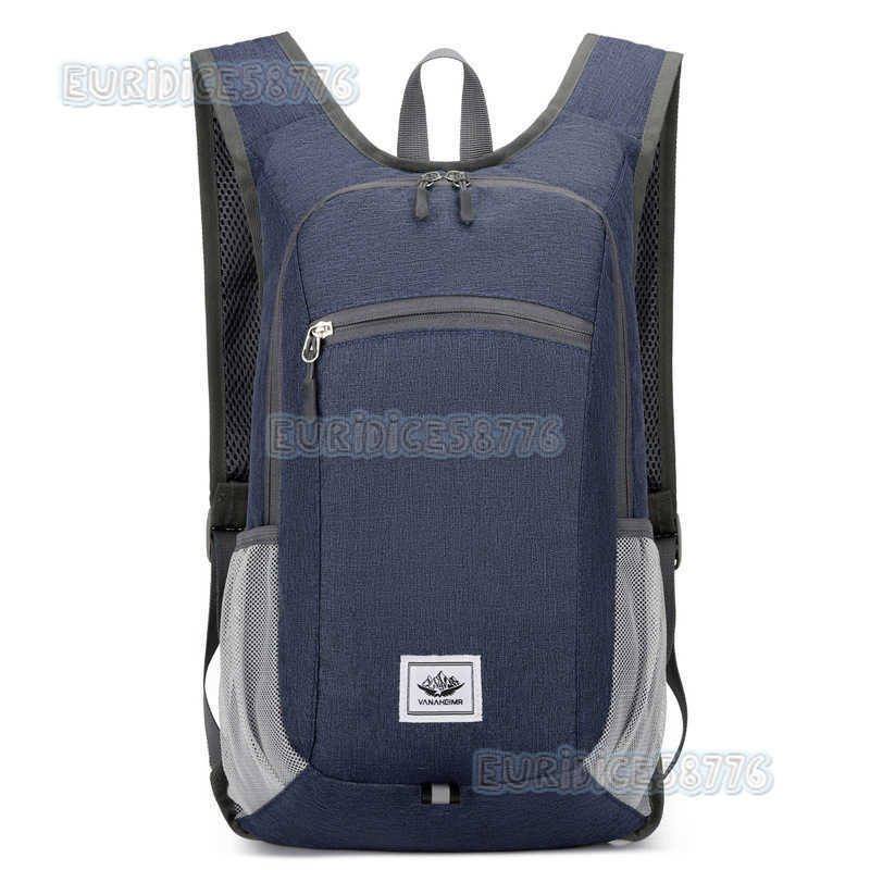 New Folding Bag Outdoor Sports Bag Lightweight Hiking Backpack Travel Bag Womens Leisure Book Bag Mens Backpack H250906