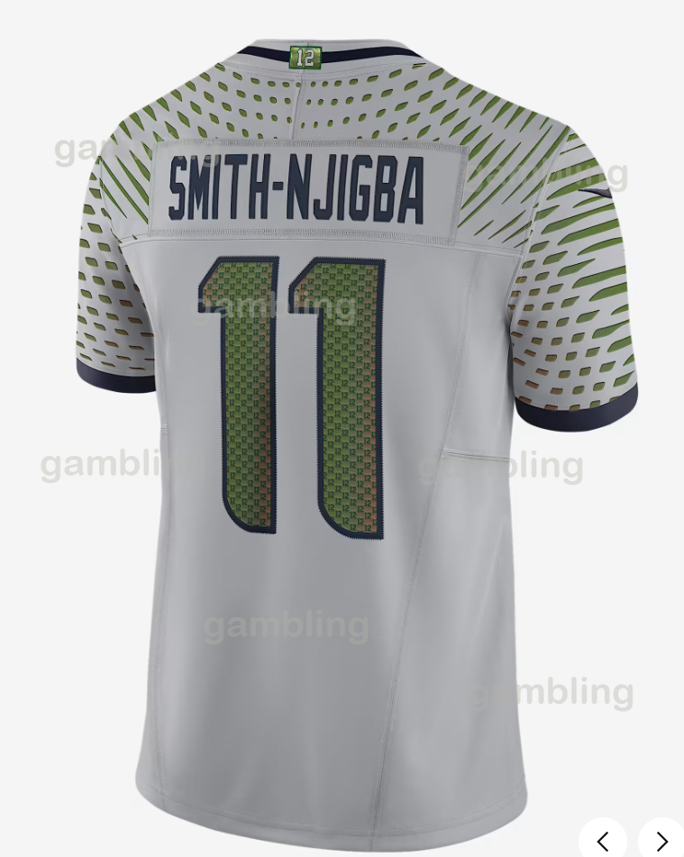 Custom 2025 Rivalries Jerseys 10 Cooper Kupp Darnold Smith-Njigba Walker III Love Any Name Number Embroidered Letter Number Design Polyester33