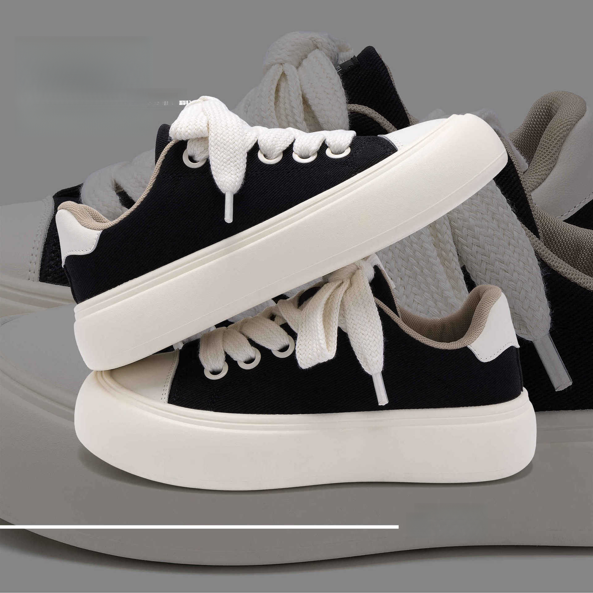 designer shoes sneakers womens mens casual shoes breathable comfortable trainers Thick Sole Height Increasing