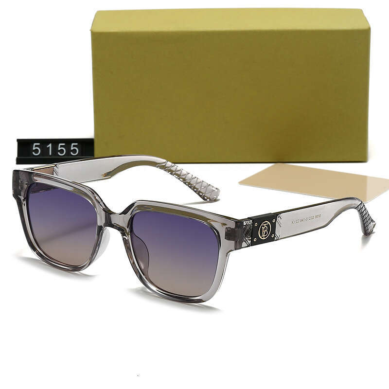 New Polarized Sunglasses Large Frame Shades for Women Personality Street Fashion Trend Glasses 5155 eef