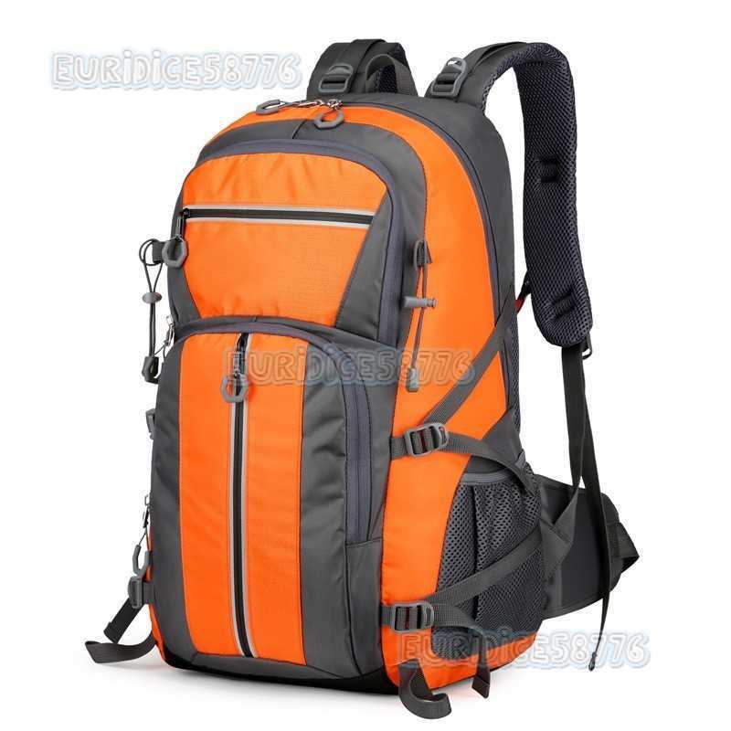 Mountaineering Bag Waterproof Outdoor Backpack Travel Large Capacity Backpack Multifunctional Reflective Hiking Bag H250906