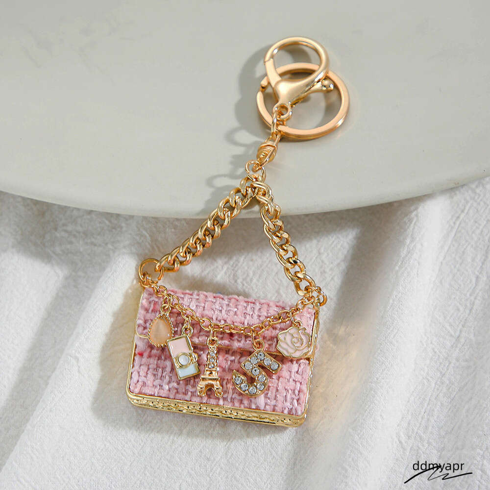 Stylish Alloy Keychain Gift Set Metal Keyring With Soft Veet For Wedding Birthday Travel Graduation Party Ddmydec (11 Colors) Ysk254