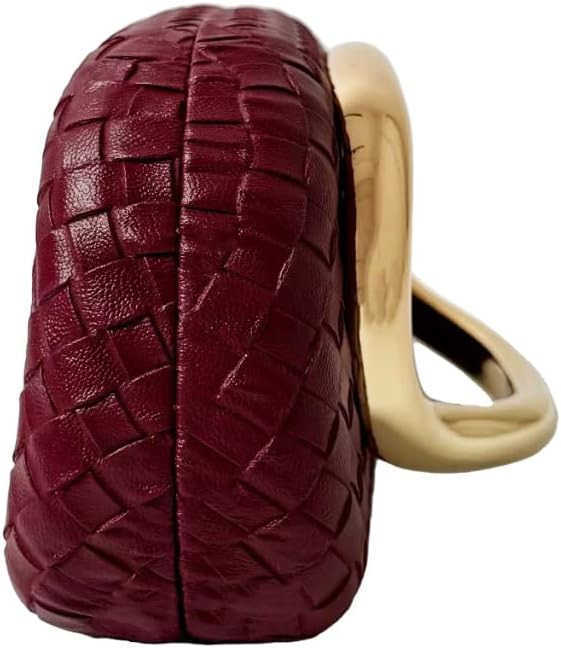 Clutch Purses for Women EveningWedding Chic Woven Bag Formal PU Leather Purse Designer Handbags for Party Prom M250906