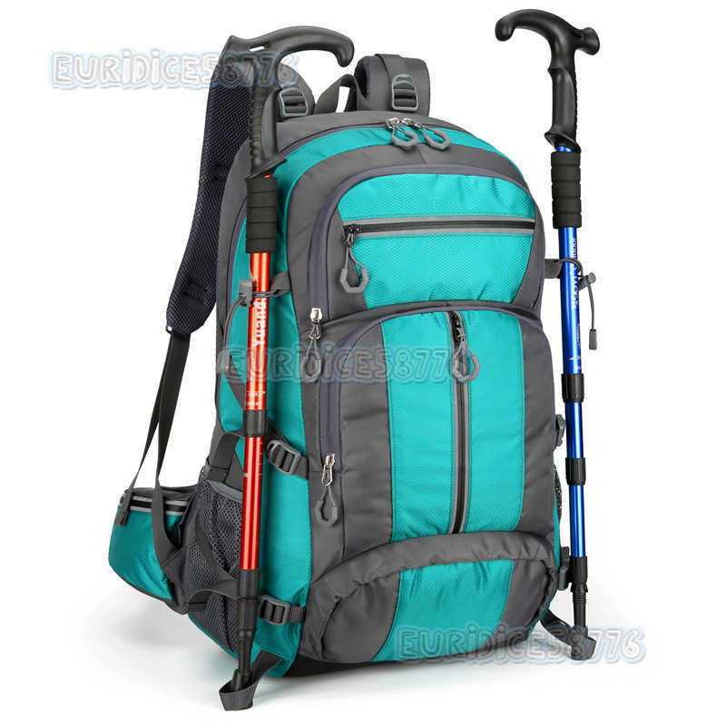 Large Capacity Mountaineering Bag Backpack Waterrepellent Outdoor Sports Bag Casual Sports Backpack Travel Bag H250906