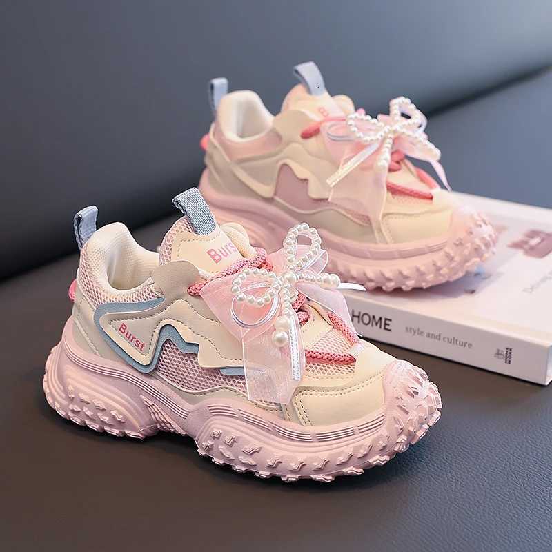 2025 Original Boy Shoes Sle Children Sneaker Chunky Sole Breathable Mesh School s Casual Shoes Sports Tennis Boy Sneaker W250910 S251027