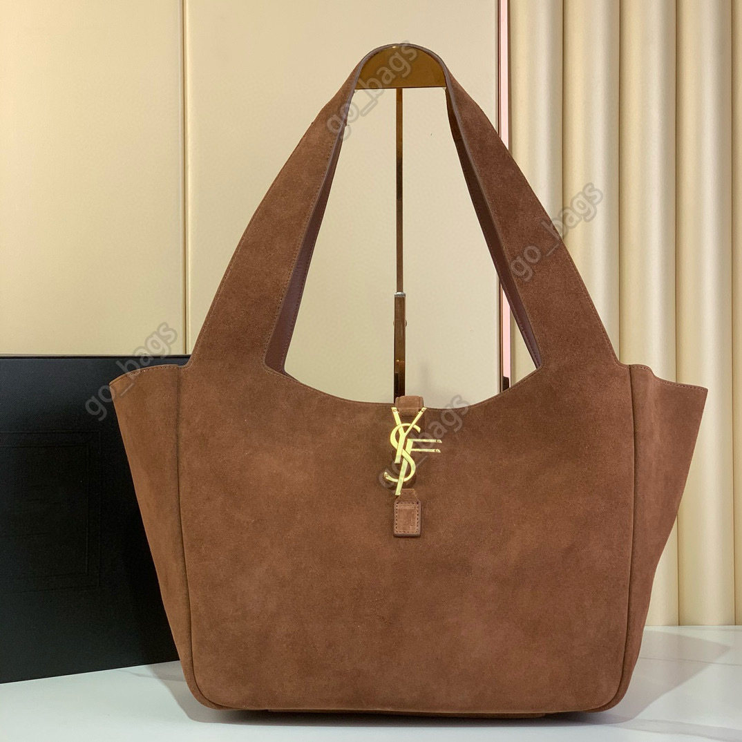 Tote Bag Designer Bag Shoulder Bag High-Quality Suede Women's Handbag Large Capacity Shopping Bag Luxury Bag Classic Caramel Color Bucket Bag Multiple Colors