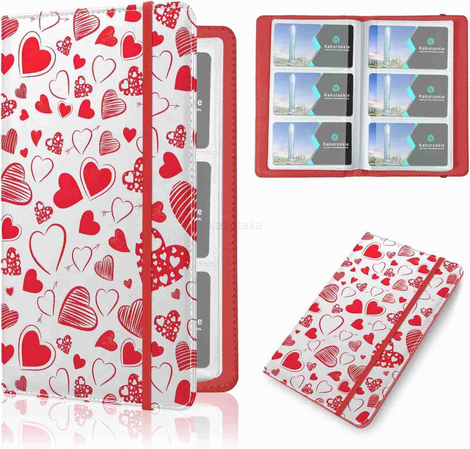 Business Card Book Holder Organizer for Women 240 Card Capacity Stylish Name Card and CARD Holder for Professionals FlowerGrass Z250906