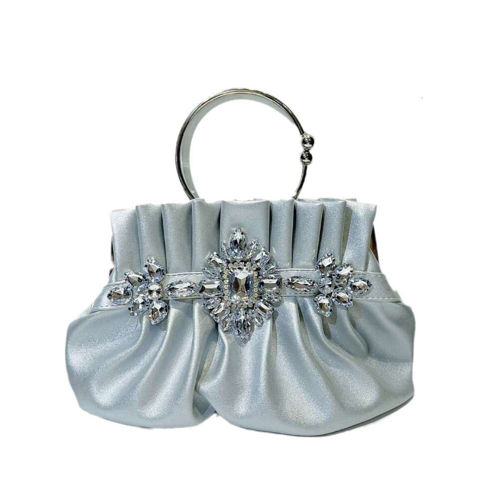 Fashionable Elegant Diamond-Studded Evening Bag Birthday Wedding Banquet Shoulder Crossbody Women's Handbag