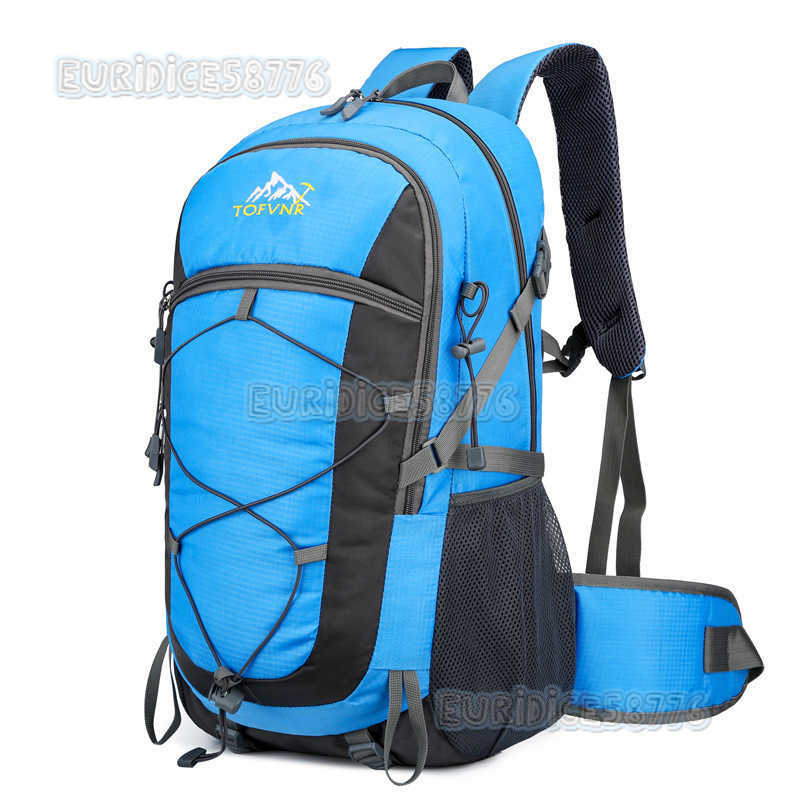 New Fashion Outdoor Mountaineering Large Capacity Lightweight Hiking Fitness Travel Bag Simple Junior High School Students Backpack H250906