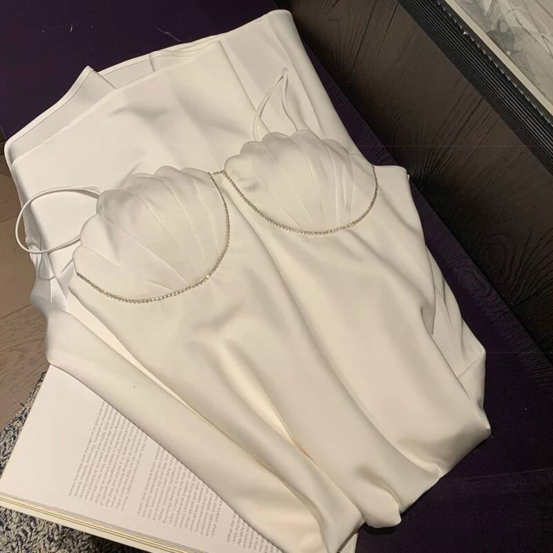 2025 new women's dress sexy, elegant, luxurious satin dress solid design color backless summer party spaghetti strap dress designer casual sleepw