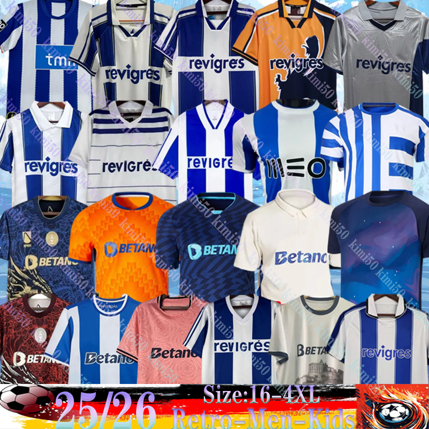 25 26 Short sleeve maillot porto jersey Men kids kit Pepe, Sergio Oliveira, Mehdi, Luis Diaz, Matheus, EVANILSON Dragon VITINHA 2025 2026 football shirt 90 94 95 97 99 01 03 04