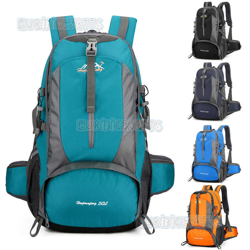 Outdoor Sharp Mountaineering Bag Waterproof Travel Hiking Camping Large Capacity Multi Functional Professional Mens and Womens Sports Backpack H250906