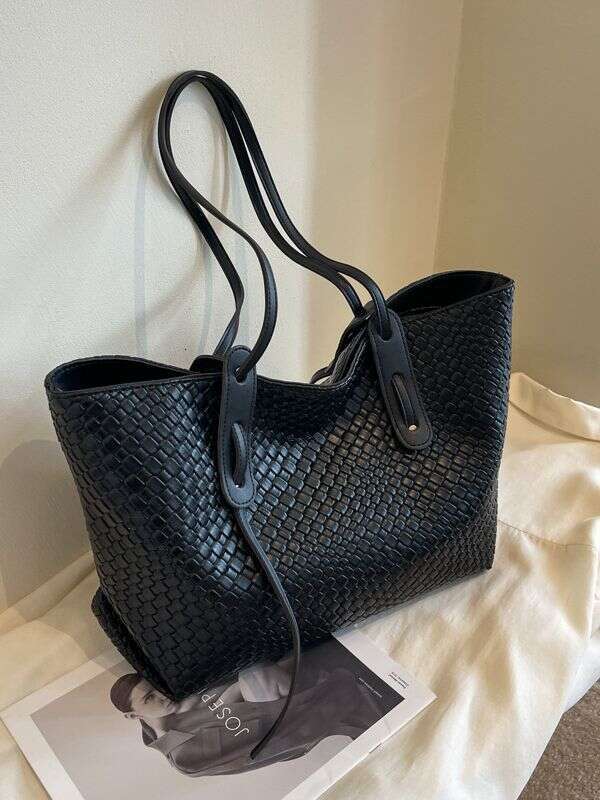 Quilted Large Capacity for Women 2023 Autumn Winter New Fashion Tote Niche Versatile Shoulder Bag