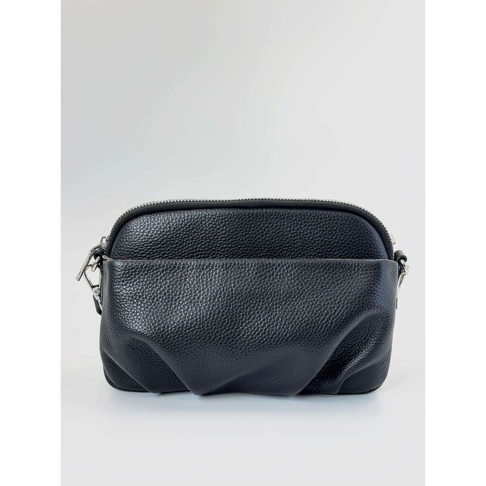 Guangzhou Genuine Leather Women's Simple Coin Purse Shell Phone Top Layer Cowhide Summer Single Shoulder Crossbody Large Capacity Bag