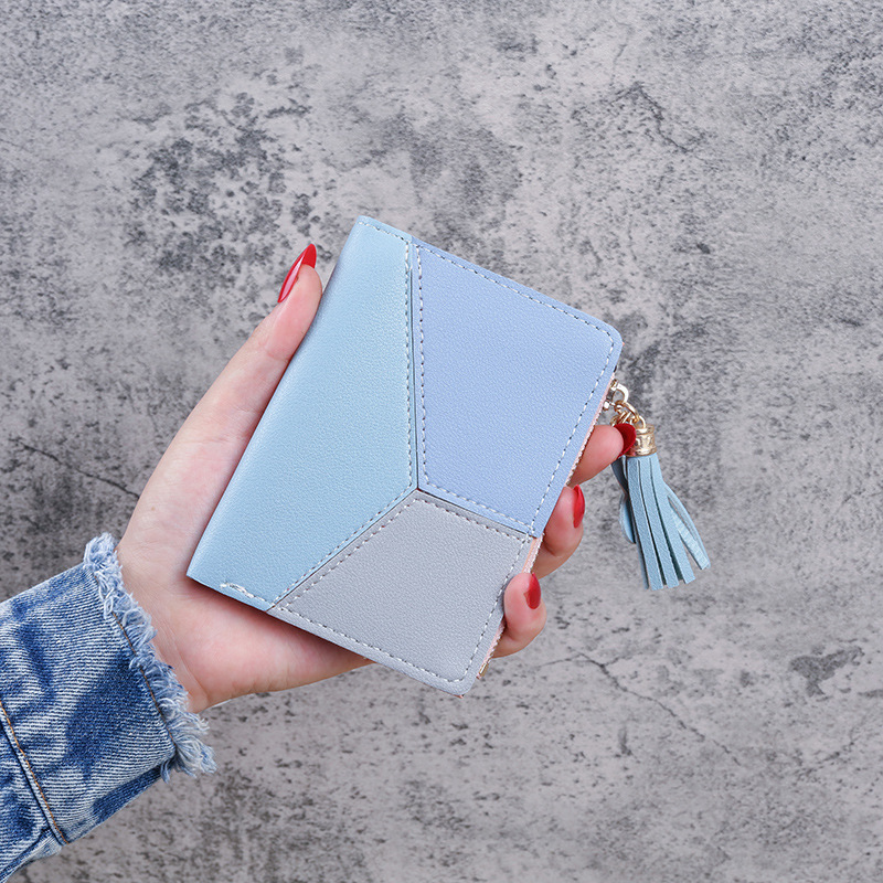 wallet designer card holder 2025 New Women's Small Holder Wallet Genuine Leather Look Ultra Thin ID/Door Access Card Organizer Free Shipping