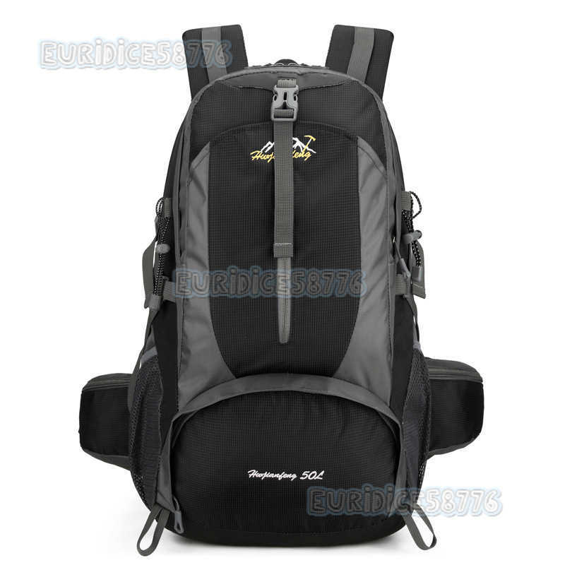 Outdoor Sharp Mountaineering Bag Waterproof Travel Hiking Camping Large Capacity Multi Functional Professional Mens and Womens Sports Backpack H250906