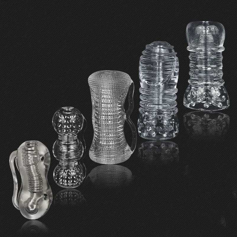 Pocket Anal Pussies Male Masturbation Toys Porn HandJob Thorn Vagina Strokers sex toy for Man Solo Adult beginner toys W250906