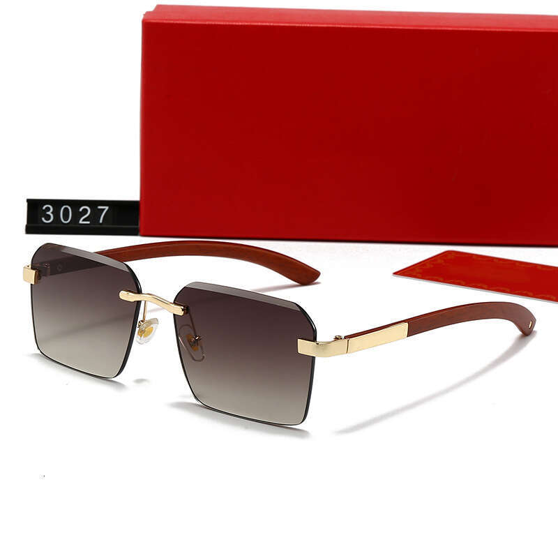 New Unisex Frameless Fashion Trendy Casual Driving Travel Vacation Sunglasses 3027 288