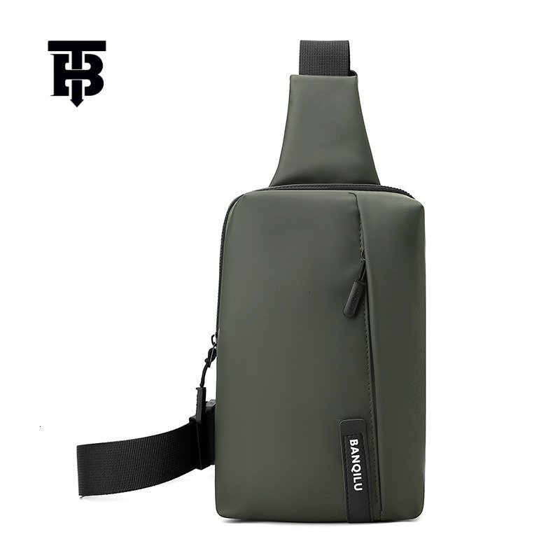 Luxury Bag Designer Bag 2025 New Men's Chest Bag Trendy Korean Version Water-resistant Crossbody Bag Fashion Business Men's Single Shoulder 