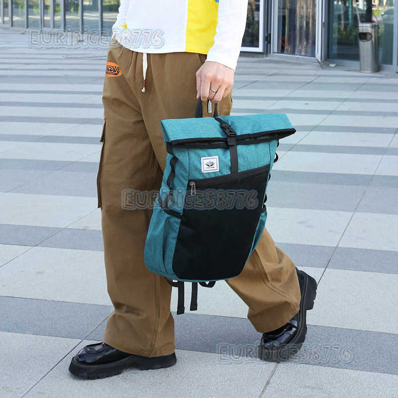 New Outdoor Folding Bag Super Lightweight Carrying Storage Bag Travel Bag Waterproof Mountaineering Bag Outdoor Backpack H250906