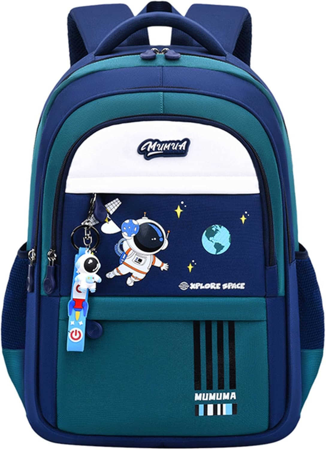 Backpack Astronaut Sports Kids Backpack Space Schoolbag for GirlsBoys Elementary Student BookbagZ250906