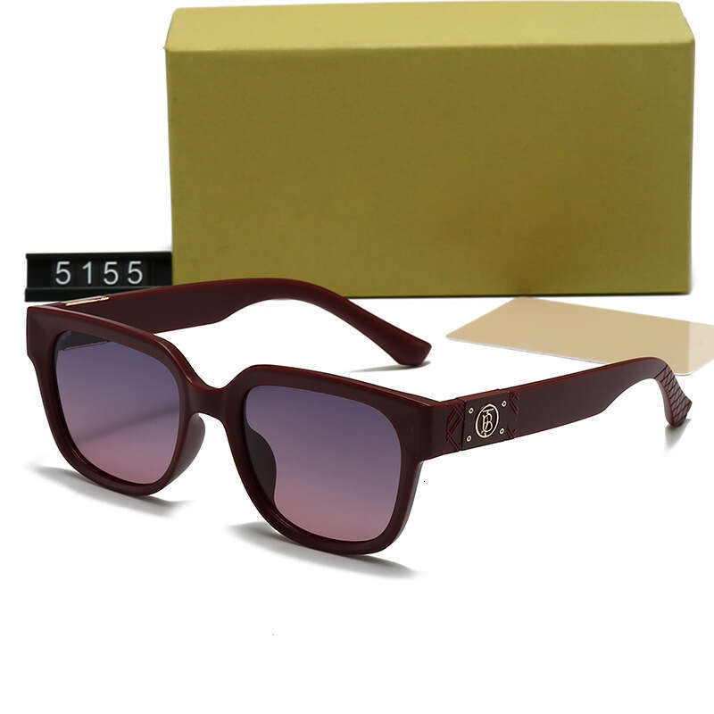 New Polarized Sunglasses Large Frame Shades for Women Personality Street Fashion Trend Glasses 5155 eef